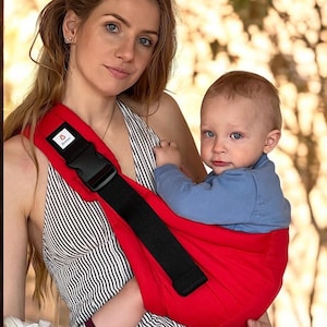 Bambeari baby sling canguru para bebês, leve, canguru para bebês de verão, canguru de ombro único, canguru de quadril, canguru de qualidade para bebês
