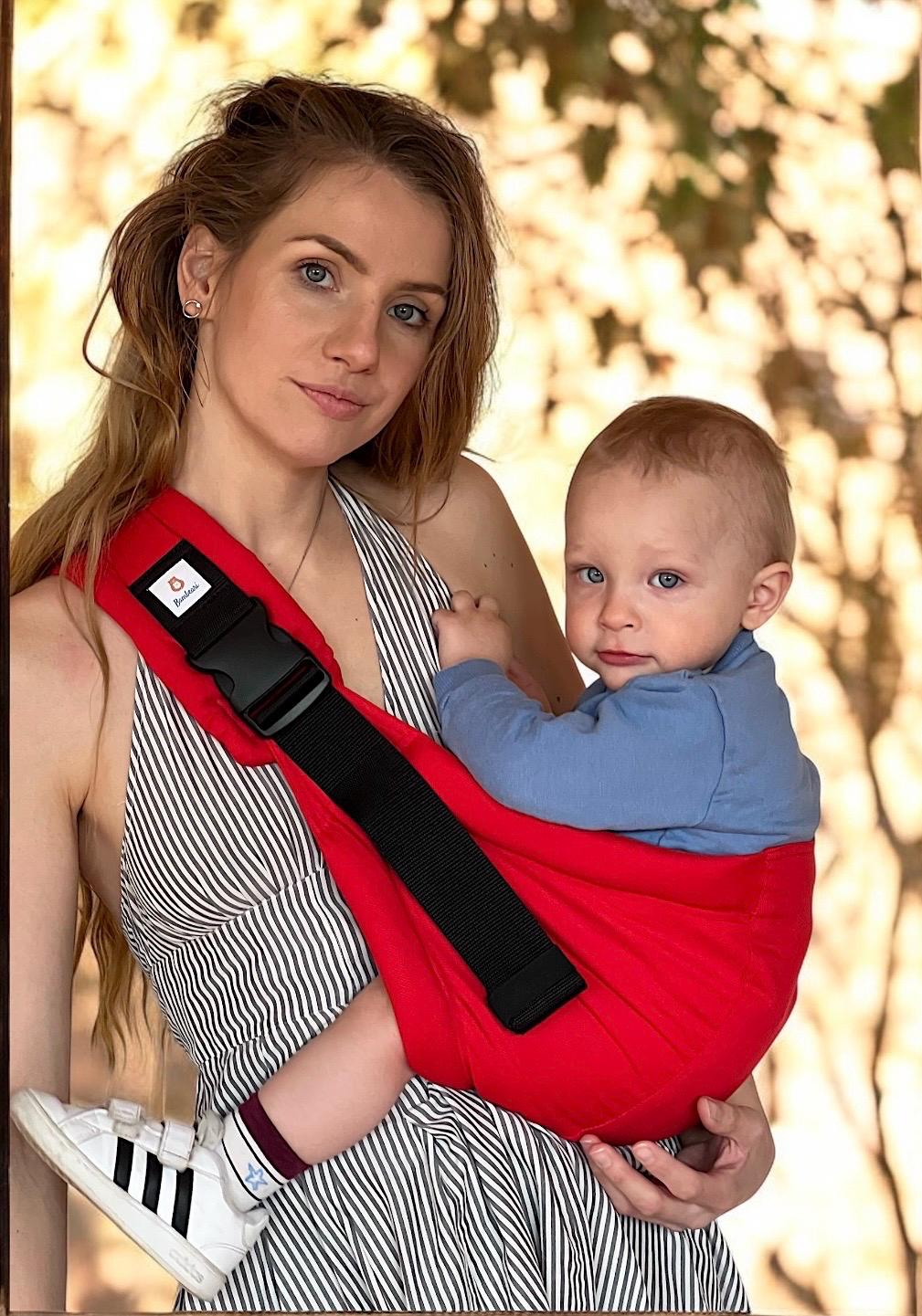 Bambeari baby sling Toddler hip carrier, Lightweight, Summer baby sling carrier, Single shoulder carrier, hip carrier, Quality baby carrier