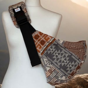 Canguru para bebê Aztec, leve, canguru para bebê de verão, canguru de ombro único, canguru de quadril, canguru de qualidade