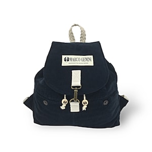Marco Gemini Denim Recycled Rucksack medium