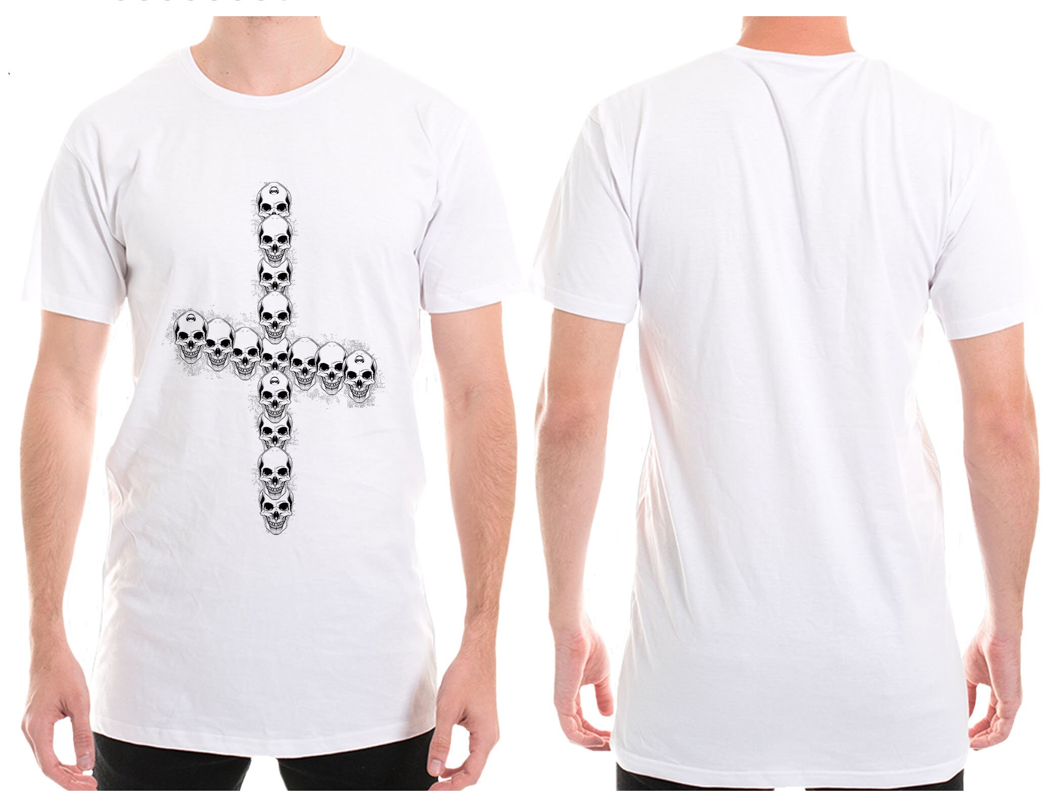 Chaotic Faithful Skull Tatt TALL TEE 