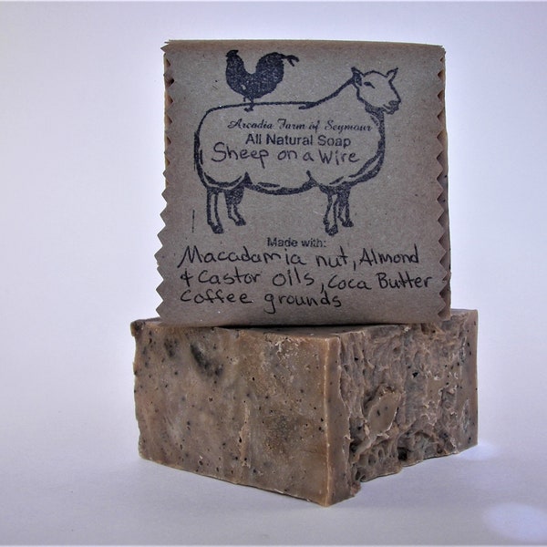 Sheep Milk Soap: Sheep on a Wire