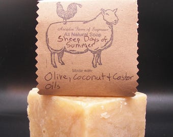 Fårmjölkstvål: Sommarens fårdagar