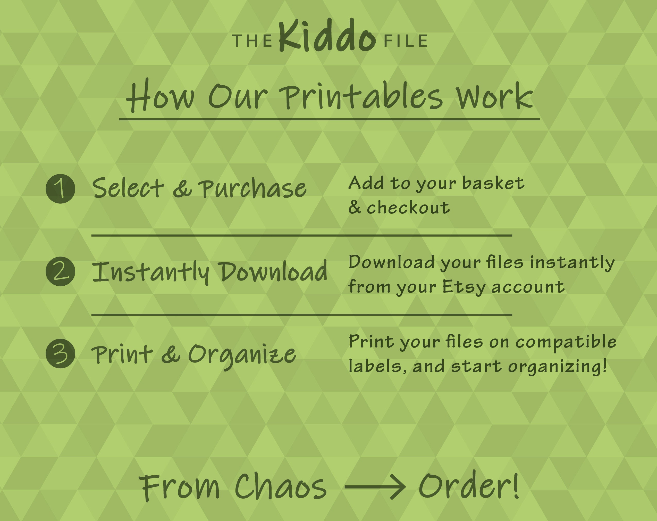 Printable Kids Arts & Crafts Labels for Organizing Digital Etsy