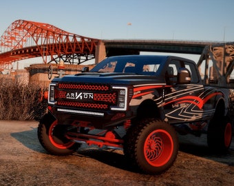 Arkon Offroad SEMA F350 Replica