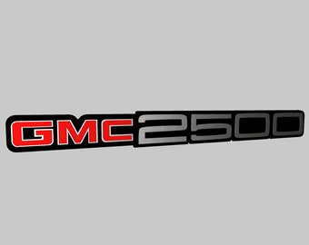 GMC 2500 Door Emblem