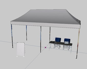 Tent Addon with Accessories