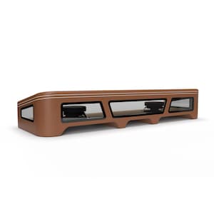 Dual Subwoofer Box with Variety of Vehicle Badges