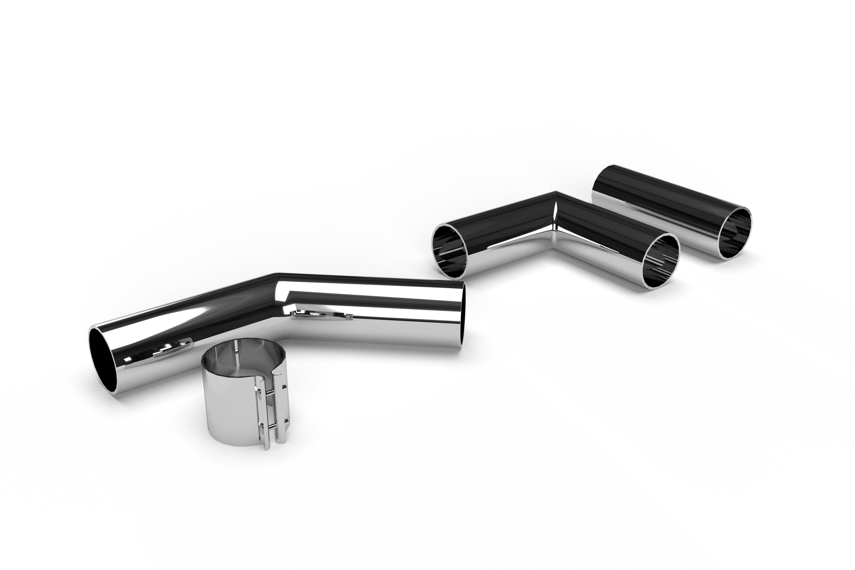 Exhaust Piping Kit w/ Clamp