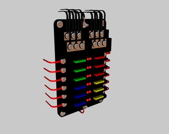 Race Car Fuse Panel