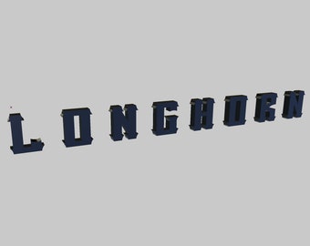 LONGHORN Tailgate Badge