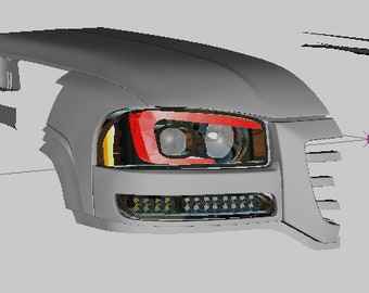 2003 - 2007 Sierra Headlights