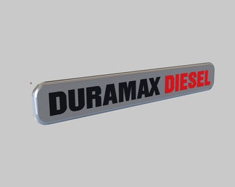 Duramax Diesel Badge