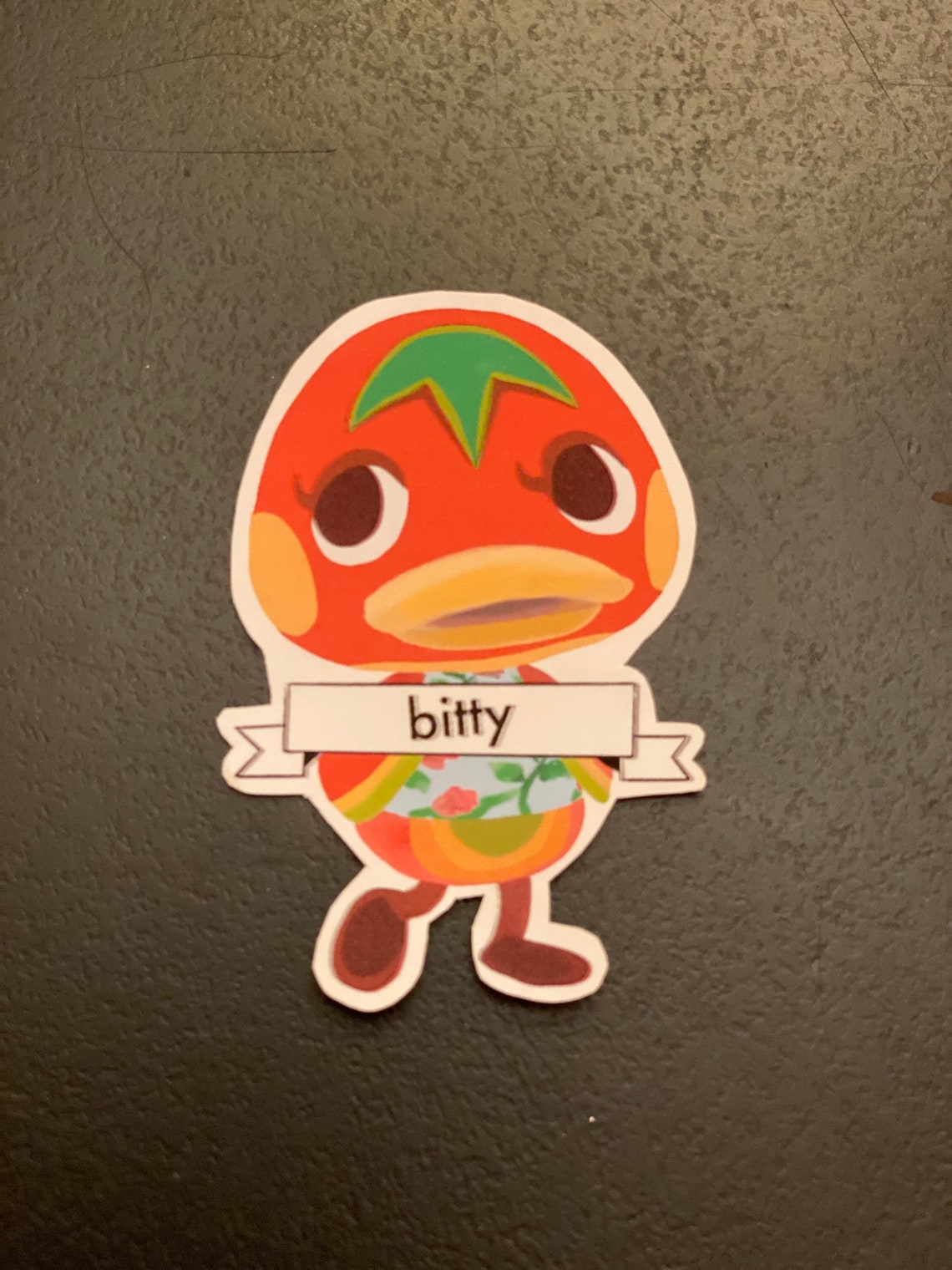 Ketchup Animal Crossing Sticker Etsy