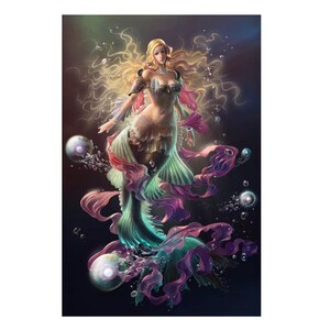 23.5CM Christmas Diamond Painting 5d Cartoon Special Shaped Diamond Embroidery With Frame Art Kits Decorations Home Gift
