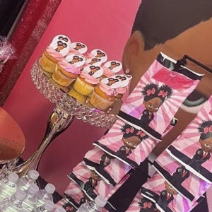 Girl Boss Baby Custom Water bottles or Chip Bags