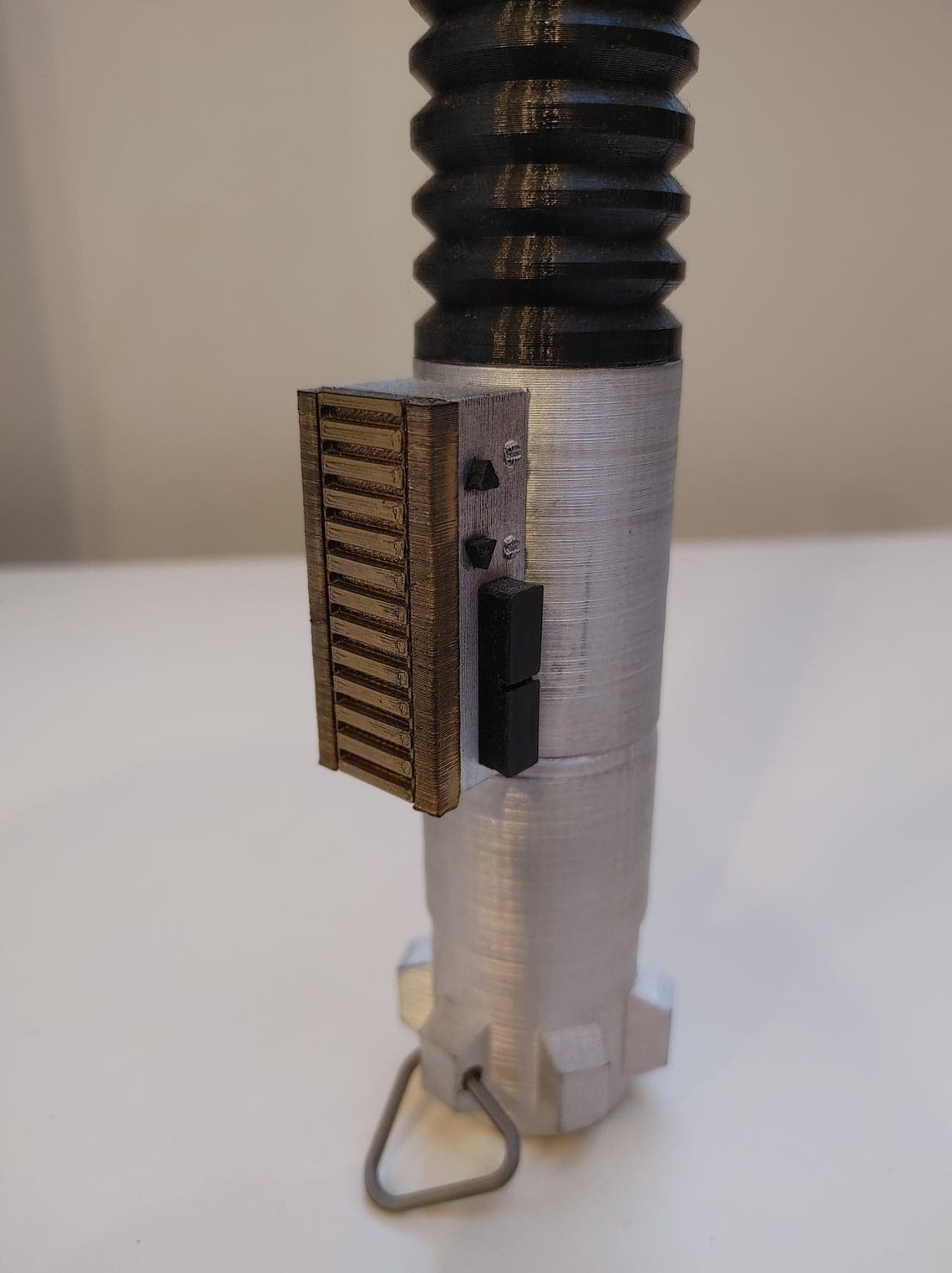 Luke Skywalker's lightsaber 3d printed handmade painted. | Etsy