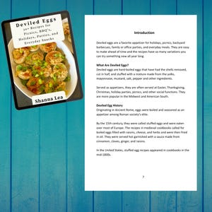 Deviled Eggs: 30+ Recipes for Picnics, BBQ’s, Holidays, Parties, and Everyday Snacks | Digital Download | Printable Cookbook PDF image 2