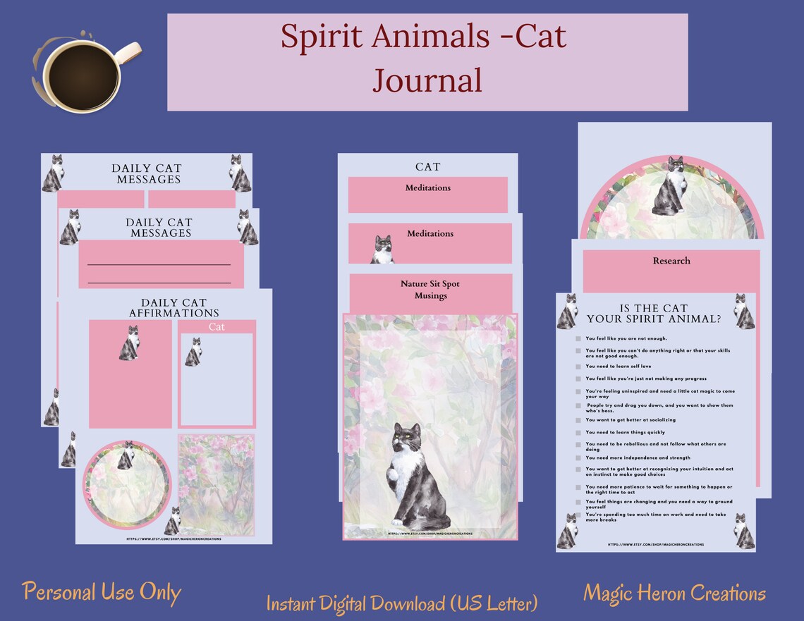 SPIRIT ANIMAL CAT, Animal Guide Totem Meanings, Spirit Companion ...