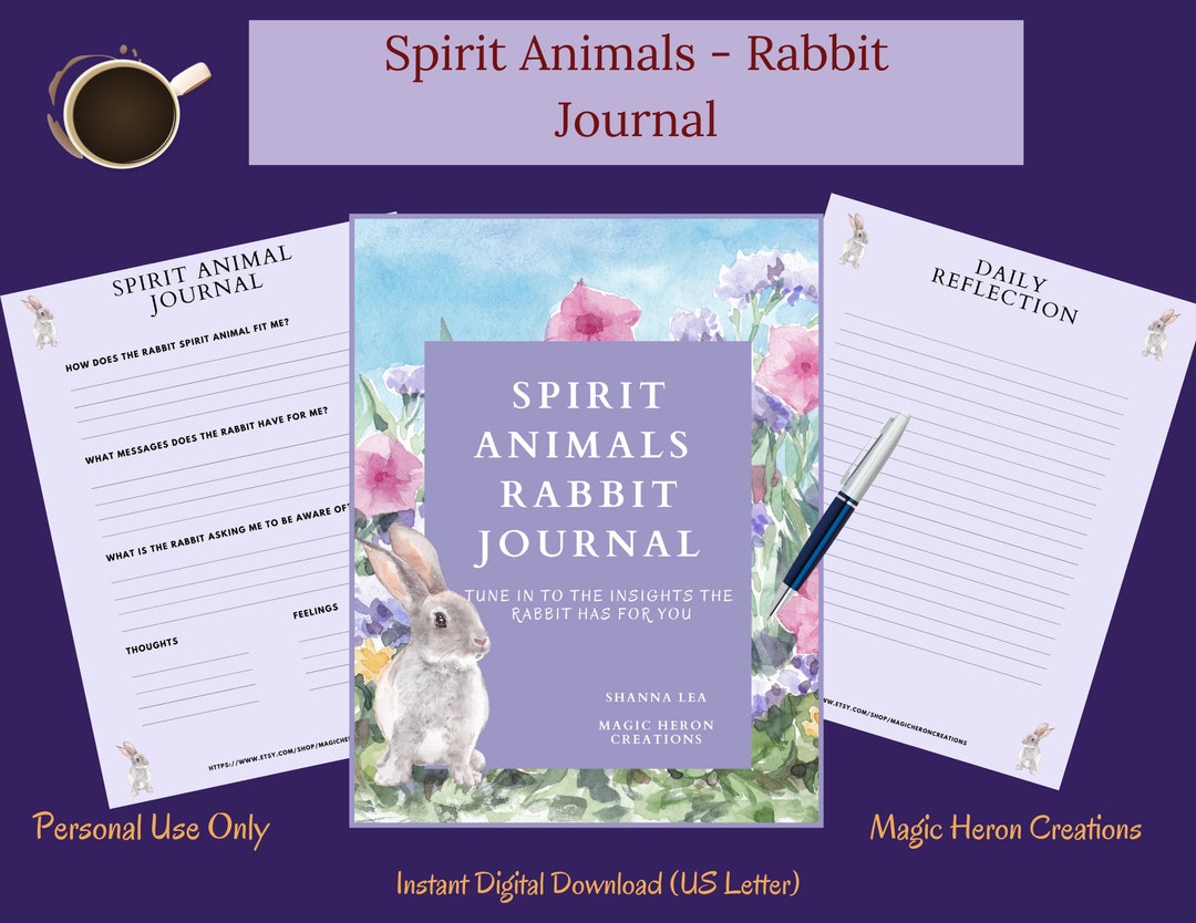 SPIRIT ANIMAL RABBIT, Animal Guide Totem Meanings, Spirit Companion ...