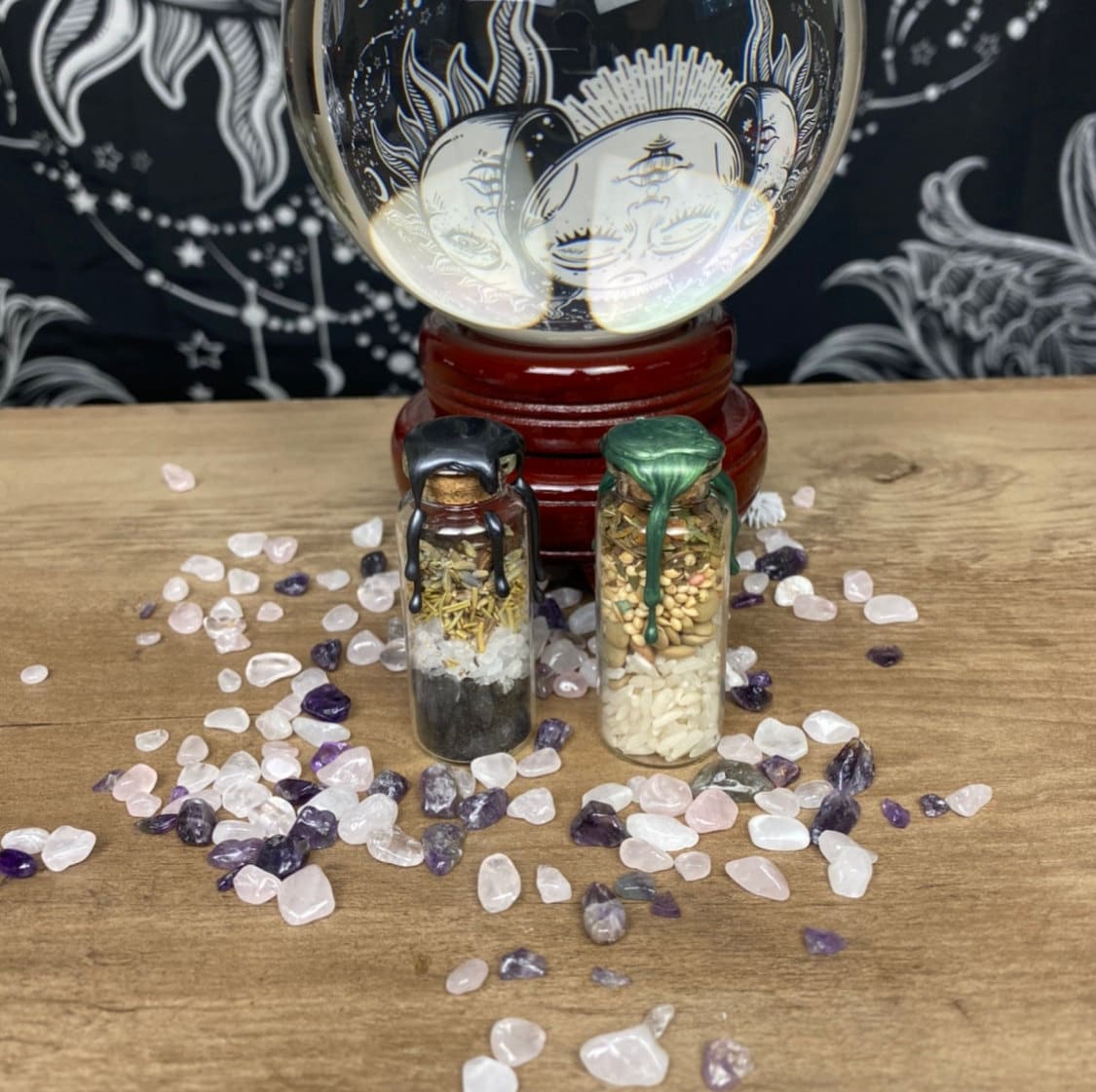 Medium Protection and Prosperity Bottles