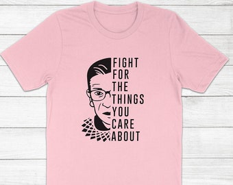 Maglietta Ruth Bader Ginsburg, citazione femminista, maglietta unisex in morbido cotone
