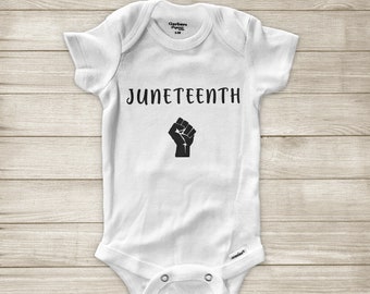 juneteenth onesie