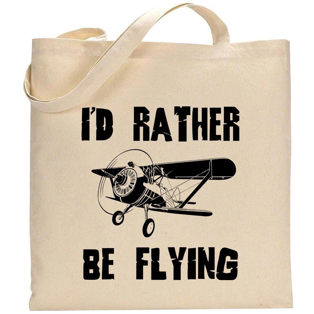 Calcetines Negros Para Hombre Con Estampado De Avión Y Frase 'I'd Rather Be Flying' – Algodón, Tamaño único, Casuales