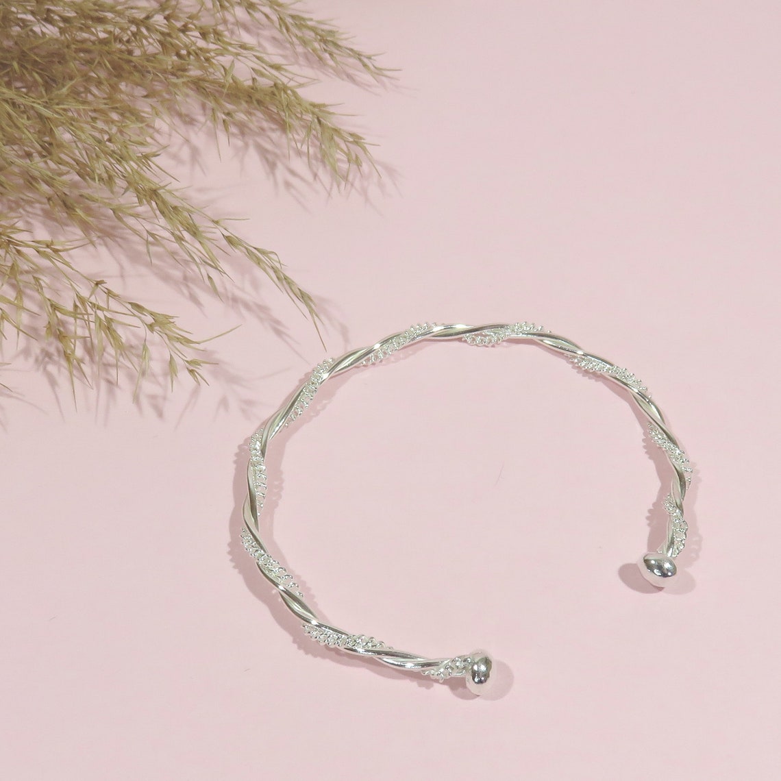 Jonc Bébé En Argent 925 Fin - 3 Mm, Neuf Avec étiquettes