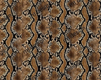 Seamless Snake Skin Pattern: Reptile Print SVG/PNG (Digital Download