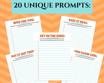 20 Autobiographical Writing Prompts for Teens, Reflecting Writing Encourages a Growth Mindset! Get Teens Reflecting and Writing!