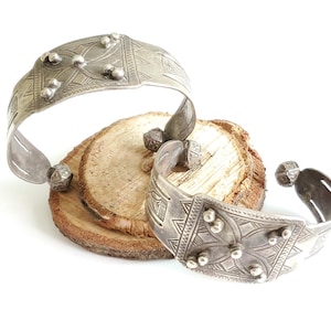 Antique Moroccan Tuareg 925 silver 1 anklets cuff bracelet, ethnic tribal, tribal bracelets,Moroccan jewelry,ethnic jewelry,Tuareg bracelets