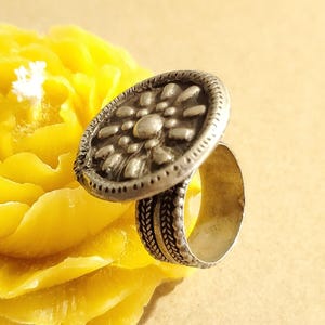 Antique Silver Ethiopian Ring size 8 tribal jewelry Hand Crafted ,Silver,Ethnic Jewelry,Tribal Jewelry