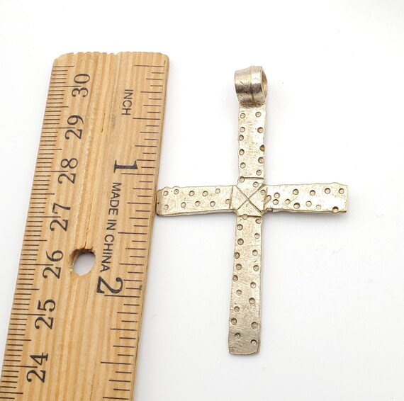 Ethiopian Christian silver cross pendant cross,re… - image 6