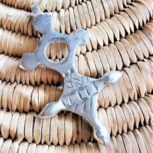 Moroccan handmade Silver Tuareg Bronze pendant Ethnic Tribal Pendant Hand Crafted Silver ,Pendants Necklace, Ethnic Tribal Jewelry