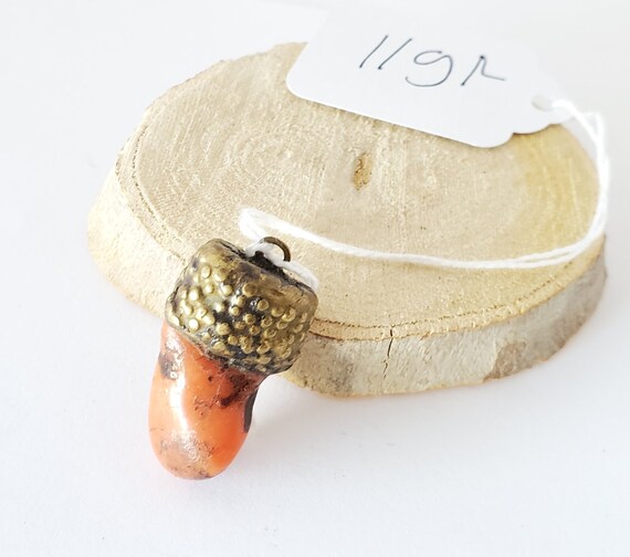 Antique Berber Silver coral Pendant Southern Moroc