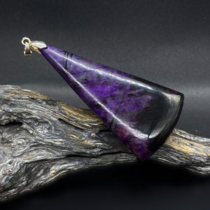 Gemstone Pendant Sugilite *RAR*, Silver 925