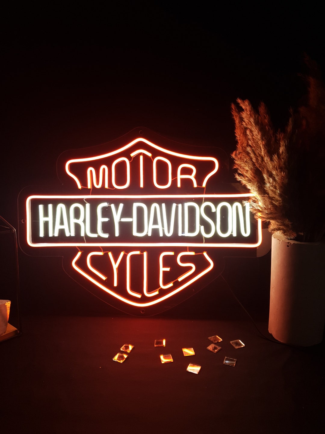 Harley Davidson Neon Sigh ,harley Davidson Neon Light, Neon Sign