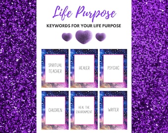 Cartas del Oráculo del Propósito de Vida: Guía diaria (PDF imprimible)