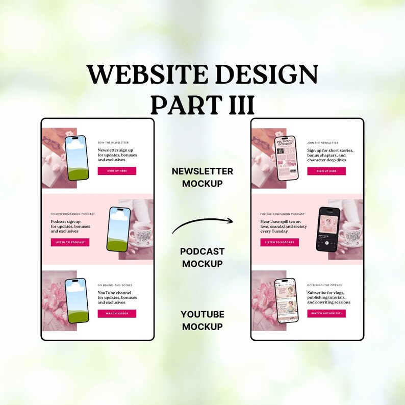 author website template, author website wix, author website canva, author website, author website squarespace, author logo, author instagram, author gifts, author media kit, author logo, author email template, author email newsletter, Authortube, BookTok, Bookstagram, Romance Author, Book Marketing, Author Marketing, Jane Austen, Emma, Jane Austen Emma, Puffin In Bloom, Book Launch Landing Page, Writer Book Promotion, Book Marketing, Author Brand, Pastel Pink, KTRDigitalDesign, PlotPointStudios