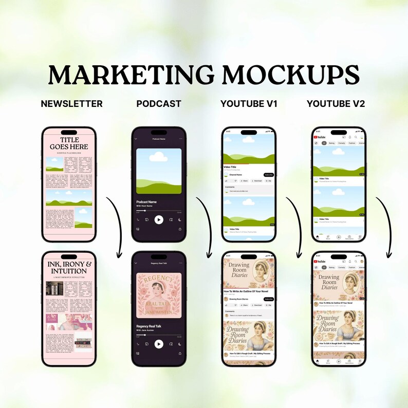 author website template, author website wix, author website canva, author website, author website squarespace, author logo, author instagram, author gifts, author media kit, author logo, author email template, author email newsletter, Authortube, BookTok, Bookstagram, Romance Author, Book Marketing, Author Marketing, Jane Austen, Emma, Jane Austen Emma, Puffin In Bloom, Book Launch Landing Page, Writer Book Promotion, Book Marketing, Author Brand, Pastel Pink, KTRDigitalDesign, PlotPointStudios