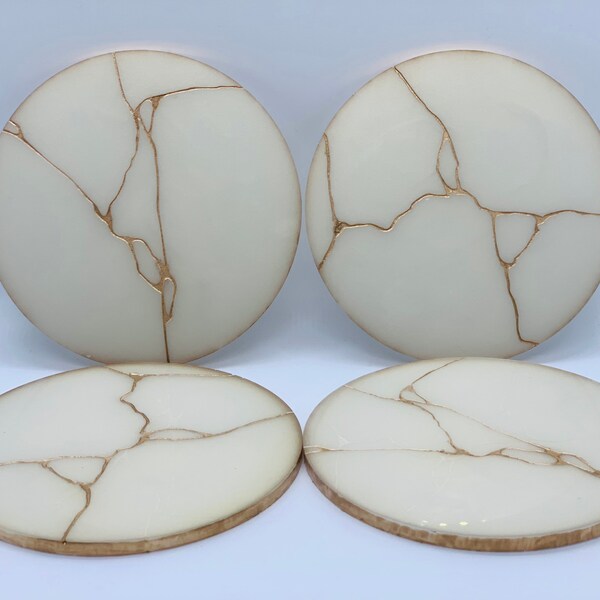 Kintsugi Coaster - Etsy