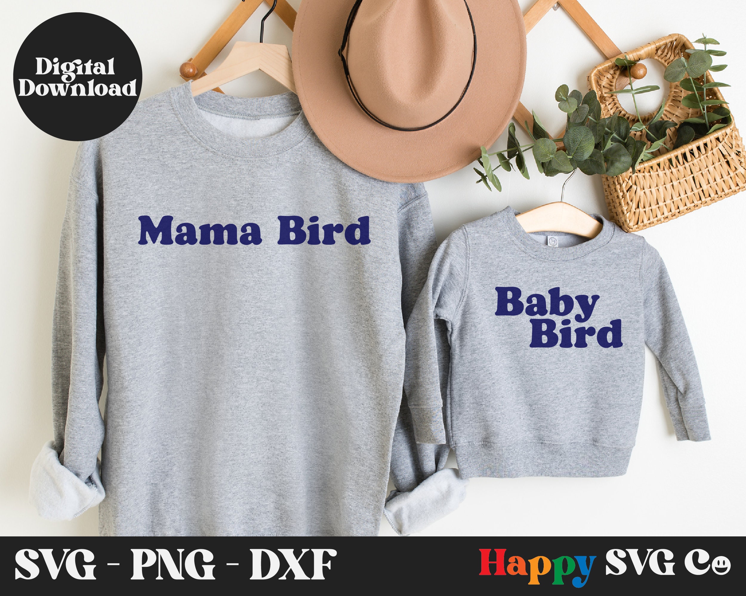 Mama Bird Baby Bird - Etsy