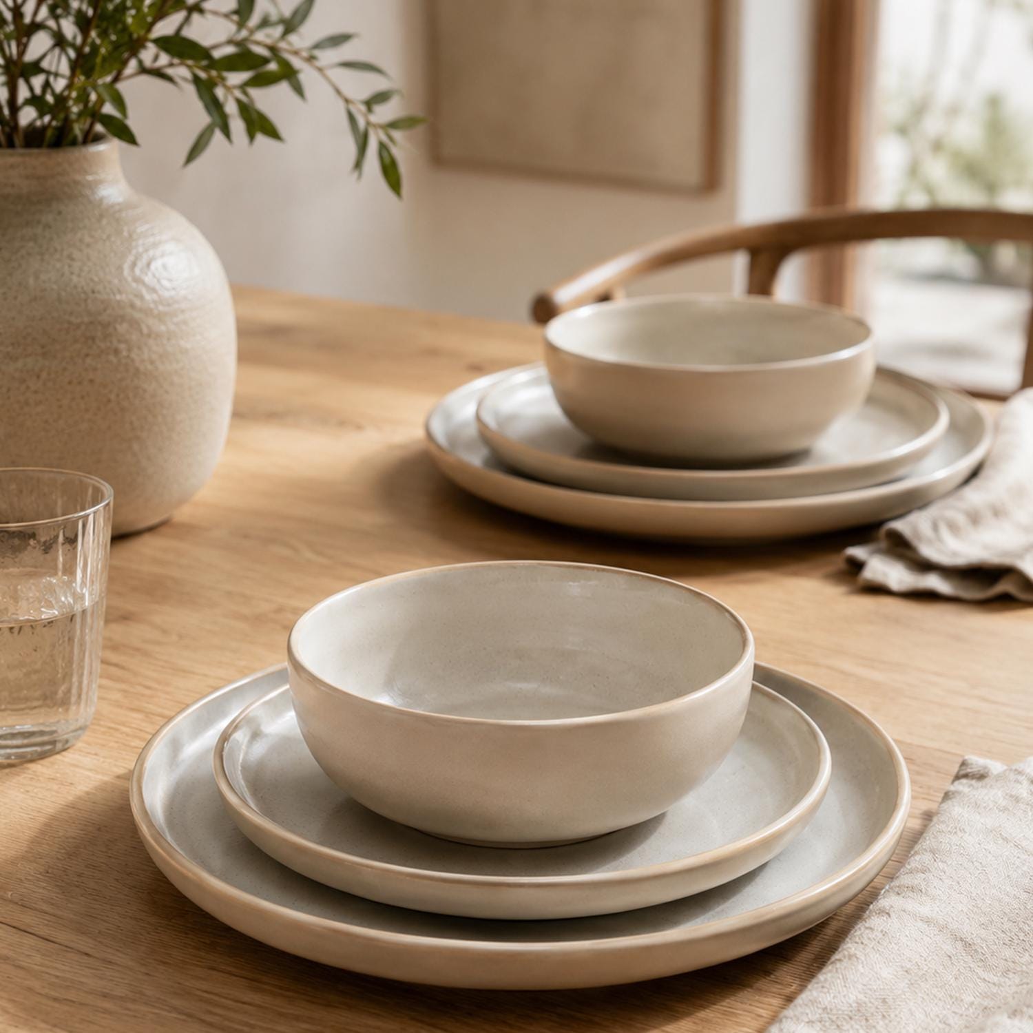 Oval dinner plate sets