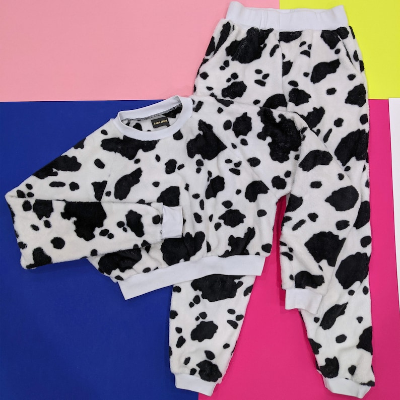Cow print Joggers