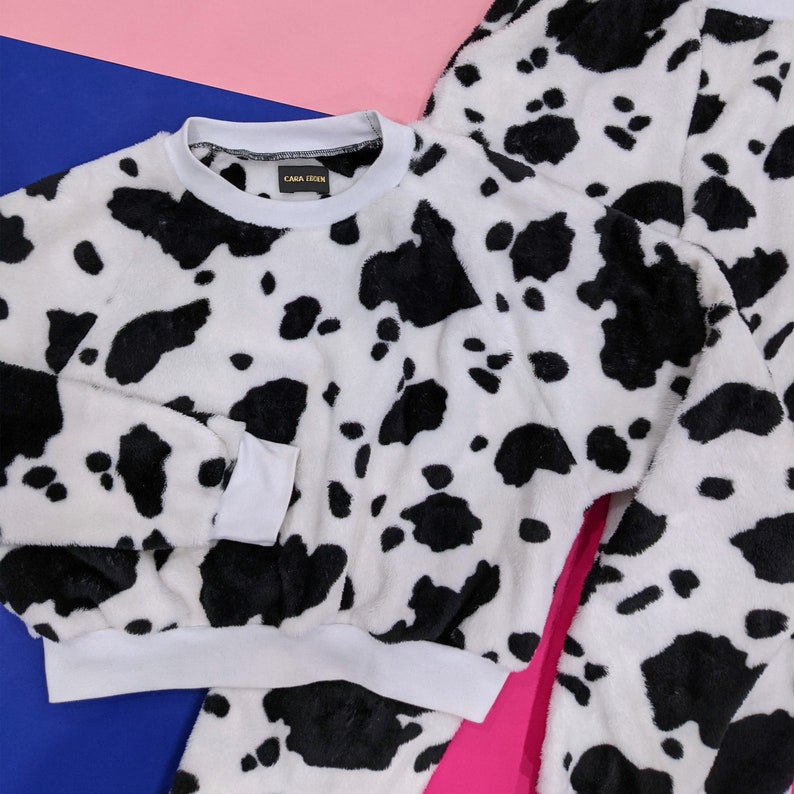 Cow print Joggers