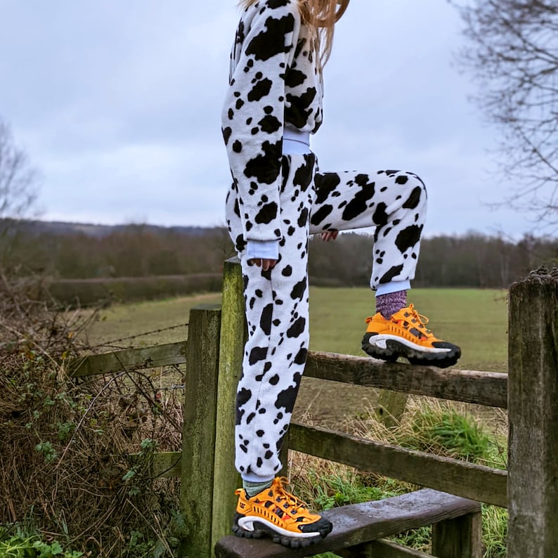 Cow print Joggers