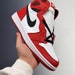 Jordan 1 Air 1 High Chicago (Customs + box) (Men’s U.S sizing)