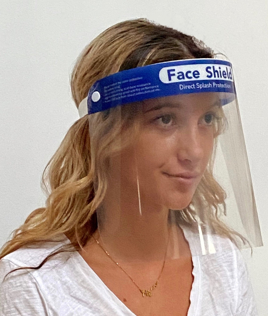 Clear Plastic Face Shield Mask Safety Eye & Face Protection Etsy