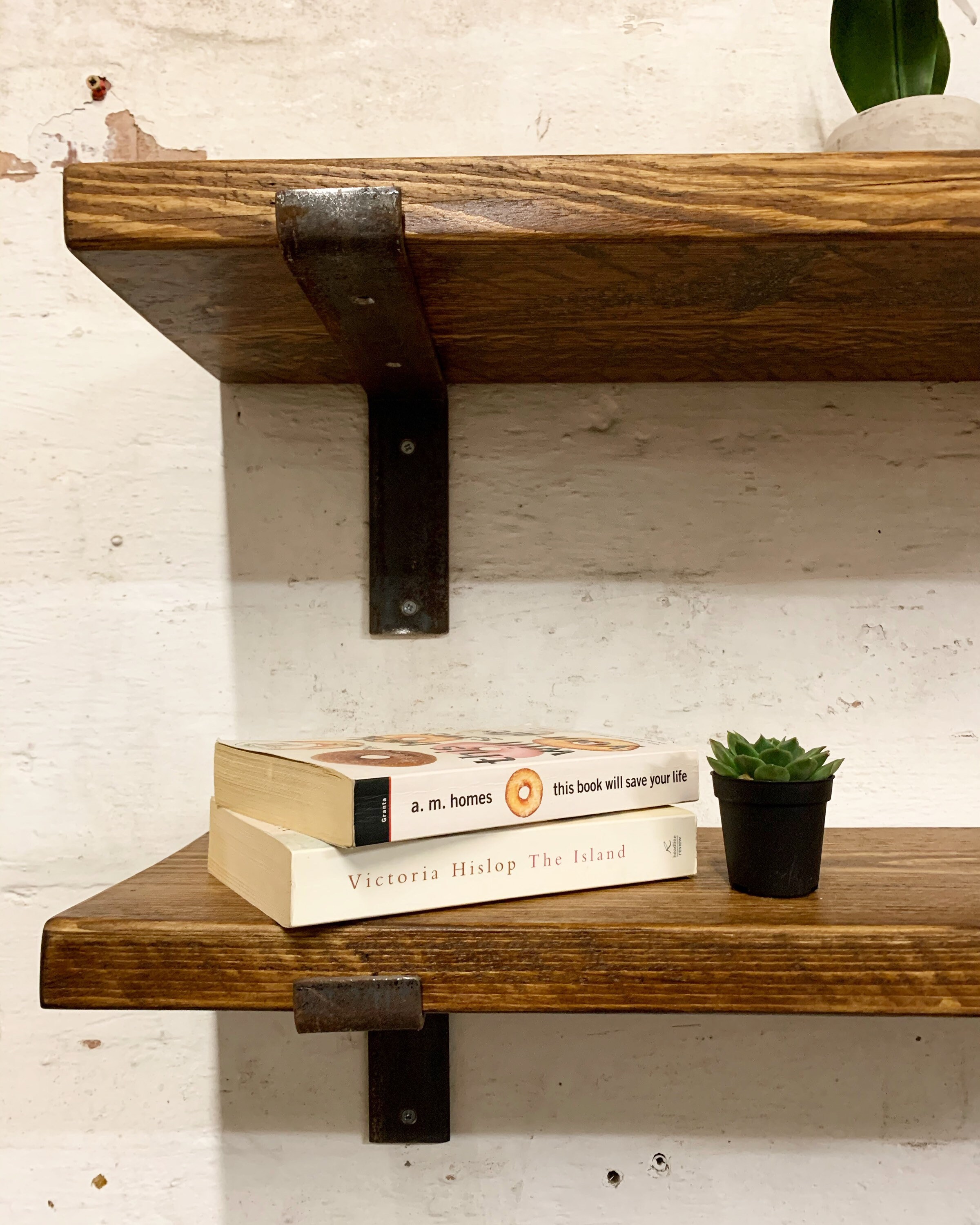 The Classic Collection Scaffold Board Shelf Etsy UK